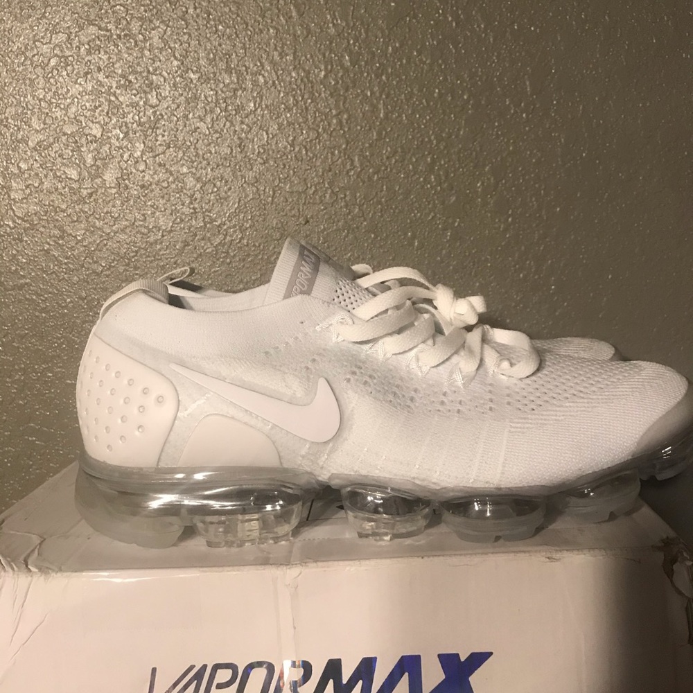 Vapormax 2 flyknit pure platinum